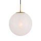 Minka-Lavery - 291-732 - One Light Pendant - Mist - Legacy Brass