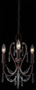 Three Light Mini Chandelier (3138-284) Three Light Mini Chandelier (3138-284)