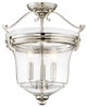 Audrey's Point Three Light Pendant (Convertible To Semi Flush)
