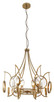Minka-Lavery - 3816-863 - Six Light Chandelier - Into Focus - Artisan Brass