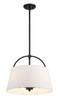 Minka-Lavery - 5395-66A - Three Light Island Pendant - Headington - Coal