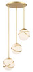 Batignolles Three Light Pan Pendant (5433-853)