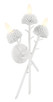 Minka-Lavery - 5903-655 - Three Light Wall Sconce - North Fork by Robin Baron - Sand White