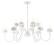 Minka-Lavery - 5908-655 - 12 Light Chandelier - North Fork by Robin Baron - Sand White