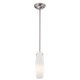 Minka-Lavery - 63-84 - One Light Mini Pendant - Brushed Nickel