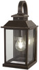 Minka-Lavery - 72591-143C - One Light Outdoor Wall Mount - Miner's Loft - Oil Rubbed Bronze w/Gold Highlights