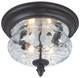 Minka-Lavery - 9909-1-66 - Two Light Flush Mount - Ardmore - Black