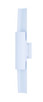 ET2 - E41526-WT - LED Outdoor Wall Sconce - Alumilux Runway - White ET2 - E41526-WT - LED Outdoor Wall Sconce - Alumilux Runway - White