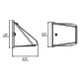 ARCHITECTURAL OUTDOOR OUTDR,LED FLOOD LIGHT,MED,BLK (26078-014)
