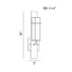 Muller One Light Outdoor Wall Sconce (28053-019)