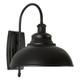Forte - 1690-01-04 - One Light Outdoor Wall Light - Black