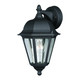 Forte - 1761-01-04 - One Light Outdoor Lantern - Black