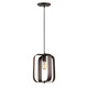 Forte - 2640-01-32 - One Light Mini Pendant - Antique Bronze