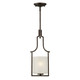 Forte - 2701-01-32 - One Light Mini Pendant - Antique Bronze