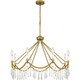 Airedale Eight Light Chandelier (AID5030AB)