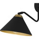 Alscott One Light Wall Sconce (ALS8810MBK)