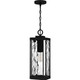 Balchier One Light Outdoor Hanging Lantern (BCR1907MBK)