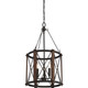 Baron Three Light Foyer Pendant (BRO5203MK)