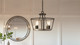 Brockton Four Light Semi-Flush Mount (BRT1717GK)