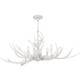 Brosh Six Light Linear Chandelier (BSH640AWH)