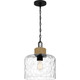 Quoizel - BTC1512MBK - One Light Mini Pendant - Baltic - Matte Black
