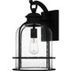 Quoizel - BWE8410EK - One Light Outdoor Wall Mount - Bowles - Earth Black