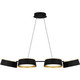 Byrnes LED Linear Chandelier (BYS640MBK)