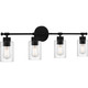 Caputo Four Light Bath (CAP8632MBK)
