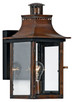Quoizel - CM8408AC - One Light Outdoor Wall Lantern - Chalmers - Aged Copper