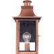 Chalmers One Light Outdoor Wall Lantern (CM8408AC)