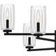 Cunningham Six Light Chandelier (CUN5026MBK)