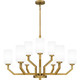 Cavalier Nine Light Chandelier (CVR5034AB)