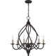 Dupont Six Light Chandelier (DUP5025OZ)