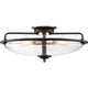 Quoizel - GFC1621PN - Four Light Flush Mount - Griffin - Palladian Bronze