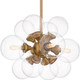 Glinda Four Light Pendant (GLI2820BWS)