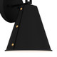 Hyde One Light Outdoor Wall Mount (HYD8408MBK)