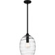 Quoizel - LCY1810MBK - One Light Pendant - Lucy - Matte Black