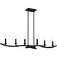 Oakley Six Light Linear Chandelier (OAK644EK)