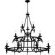 Quoizel - OCA5046EK - 18 Light Chandelier - Octavia - Earth Black