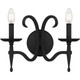 Quoizel - OCA8714EK - Two Light Wall Sconce - Octavia - Earth Black