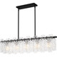 Quoizel - PCCAS539MBK - Five Light Linear Chandelier - Caspian - Matte Black