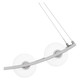 Enzo Five Light Linear Chandelier (PCENZ138BN)