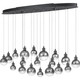 Quoizel - PCSH1941BCH - LED Island Chandelier - Shadow - Black Chrome