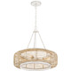 Quoizel Pendant Four Light Pendant (QP5573AWH)