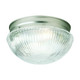 Forte - 6036-01-55 - One Light Flush Mount - Brushed Nickel