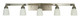 Framburg - 4785 SP/PN - Five Light Wall Sconce - Mercer - Satin Pewter w/Polished Nickel