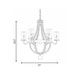Eden Six Light Outdoor Chandelier (1-2100-6-70)