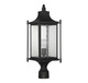 Dunnmore One Light Post Lantern (5-3454-BK)