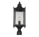 Dunnmore One Light Post Lantern (5-3454-BK)