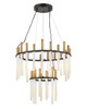 Fredrick Ramond - FR30708BLK - LED Chandelier - Echo - Black